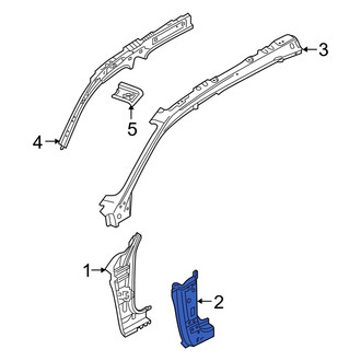 Volvo OE - Right Lower Body A-Pillar Reinforcement