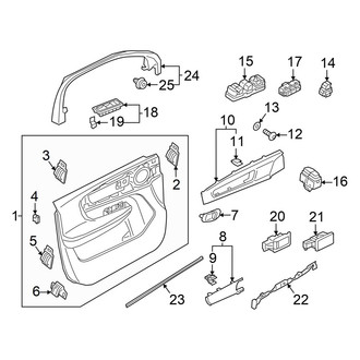 Volvo OE - Front Door - Interior Trim