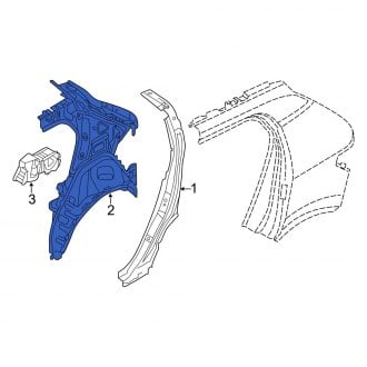 Volvo Xc Replacement Quarter Panels Carid Com