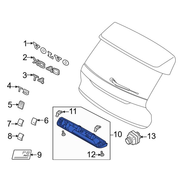 Liftgate Latch Handle