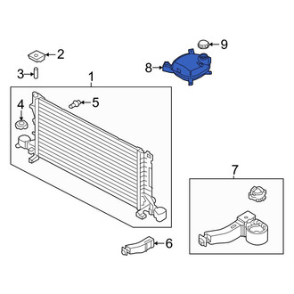 Volvo OE - Engine Coolant Reservoir