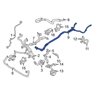 Volvo OE - Radiator Coolant Hose