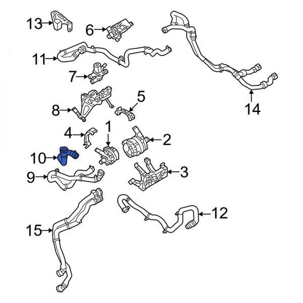 Drive Motor Battery Pack Coolant Hose