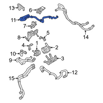 Volvo OE - Drive Motor Battery Pack Coolant Hose