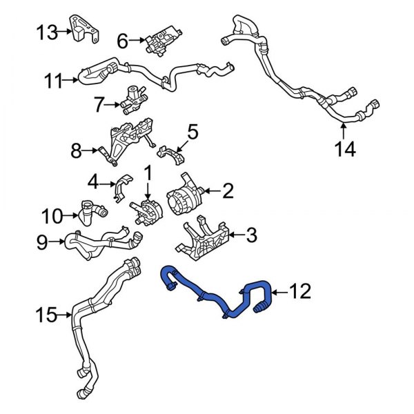 Drive Motor Battery Pack Coolant Hose