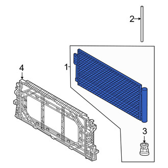 Volvo OE - A/C Condenser