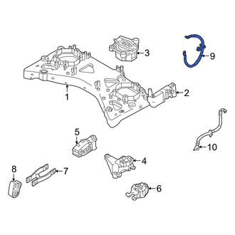 Volvo OE - Right Battery Cable