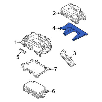 Volvo OE - Rear Drive Motor Inverter Bracket