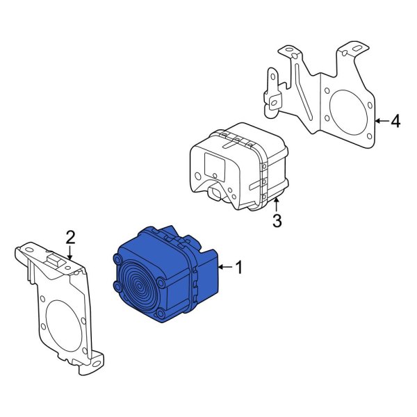 Hybrid & Electric Vehicle Sound Alert Speaker