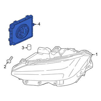 Volvo OE - Front Headlight Control Module