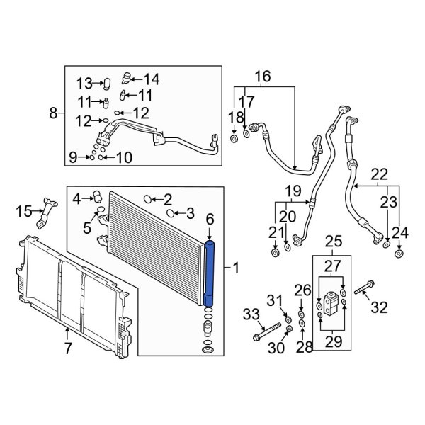 A/C Receiver Drier