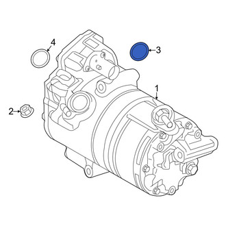 Volvo OE - A/C Compressor O-Ring