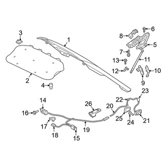 Volvo OE - Hood & Components