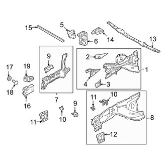 Volvo OE - Fender - Structural Components & Rails
