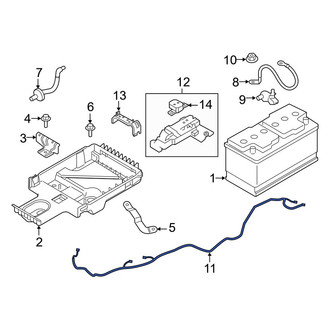 Volvo OE - Battery Cable