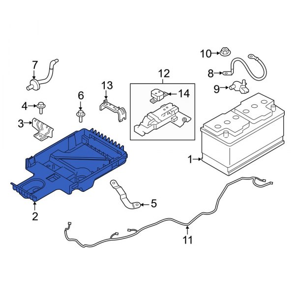 Battery Tray