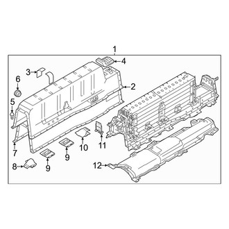 Volvo OE - Electrical - Battery (Battery and Covers, High Voltage), (T8 Recharge Ultimate)