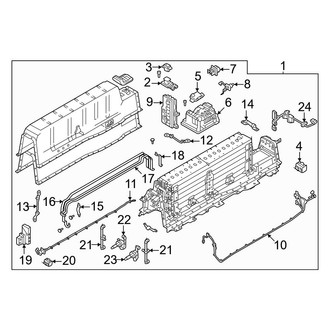 Volvo OE - Electrical - Battery (High Voltage, Relays and Controls), (T8 Recharge Ultimate)