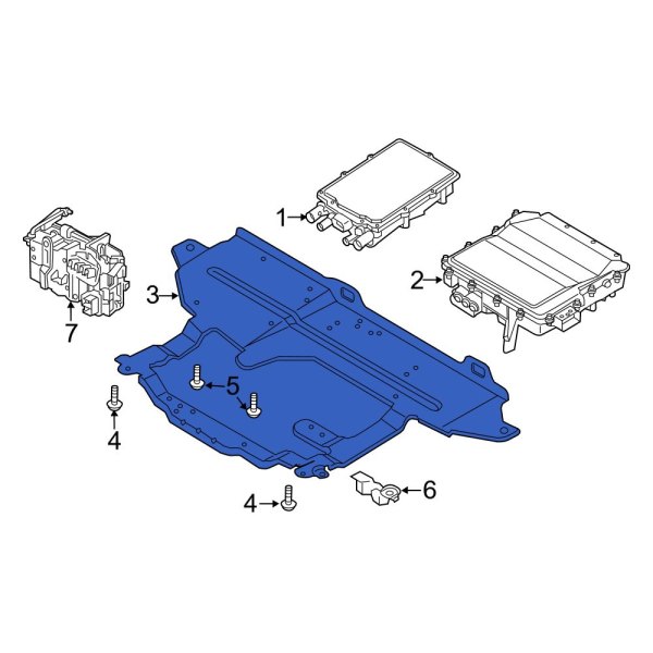 Drive Motor Inverter Bracket