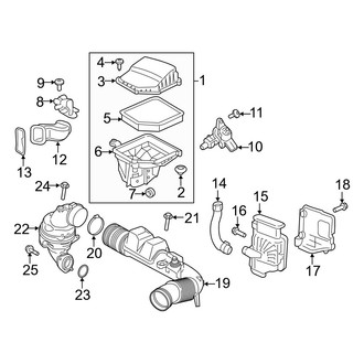 Volvo OE - Engine / Transaxle - Air Intake (Turbocharged)