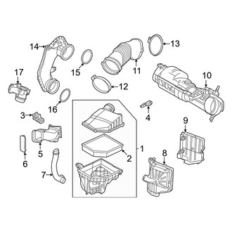 Volvo OE - Engine / Transaxle - Air Intake (T8 Plus / T8 Ultra)