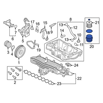 Volvo OE - Engine Oil Filter Housing