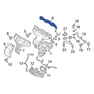 Volvo OE - Turbocharger Gasket