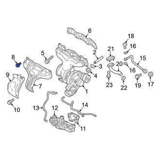 Volvo OE - Engine Crankshaft Position Sensor Bolt