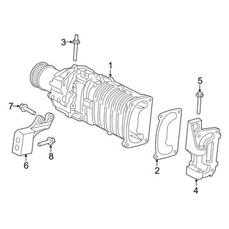 Volvo OE - Engine / Transaxle - Supercharger & Components (T8 Recharge Inscription / T8 Recharge R-Design)