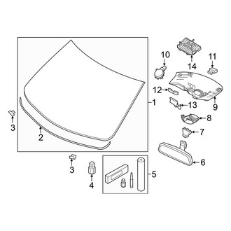 Volvo OE - Windshield - Glass