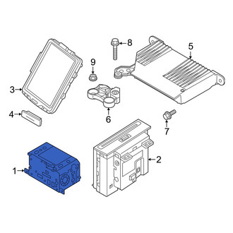 Volvo OE - Radio Control Unit