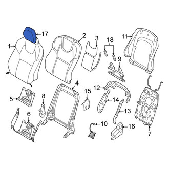 Volvo OE - Rear Center Headrest