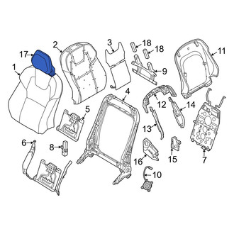 Volvo OE - Rear Center Headrest