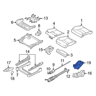 Volvo OE - Front Left Power Seat Control Module