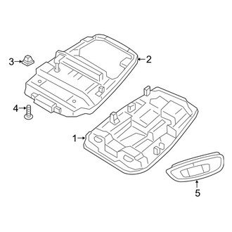 Volvo OE - Roof - Overhead Lamps