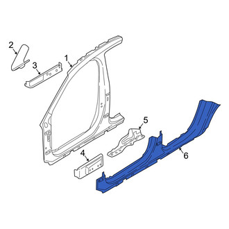 Volvo OE - Left Outer Rocker Panel