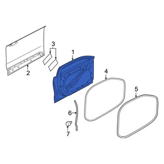 Volvo OE - Front Right Door Shell