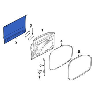 Volvo OE - Front Left Inner Door Interior Trim Panel