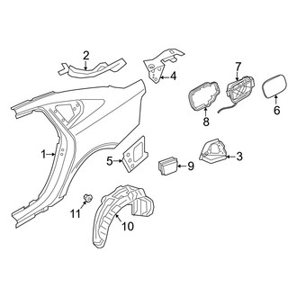 Volvo OE - Quarter Panel & Components