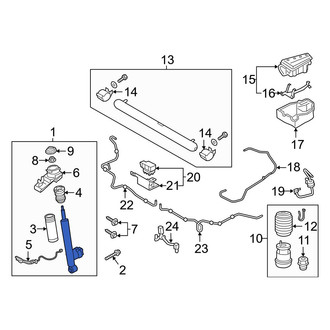 Volvo OE - Rear Suspension Shock Absorber