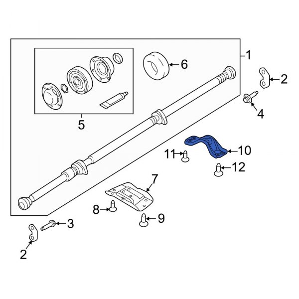 Drive Shaft Center Support