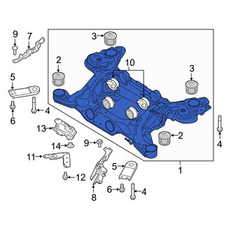 Volvo OE - Rear Suspension Subframe Crossmember