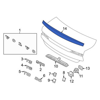 Volvo OE - Rear Spoiler