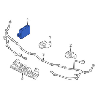 Volvo OE - Rear Blind Spot Detection System Warning Sensor