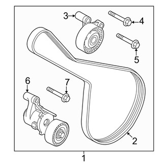 Volvo OE - Cooling - Belts & Pulleys (T8 Recharge Inscription / T8 Recharge R-Design)