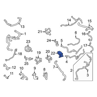 Volvo OE - Engine Coolant Control Valve