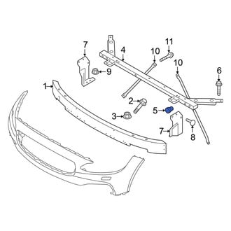 Volvo OE - Frame Side Member Crossmember Nut