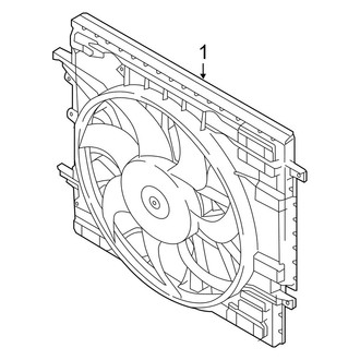 Volvo OE - Cooling Fan (T5 Inscription / T5 R-Design / T6 Inscription / T6 R-Design)