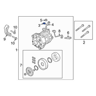 Volvo OE - A/C Line O-Ring