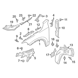 Volvo OE - Fender & Components